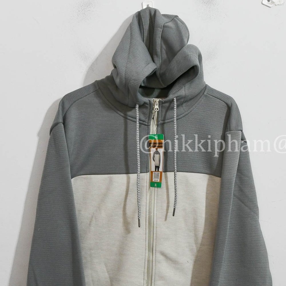 Voyager Men's Full Zip Hoodie heavy weight - Picture 3 of 11